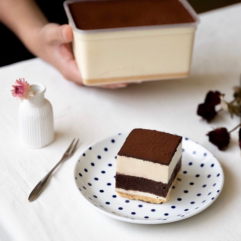 [Tiramisu with Ice Cream Taste] Vogue Taiwan Recommended Tiramisu | Afternoon Tea Shiguang - เค้กและของหวาน - อาหารสด สีนำ้ตาล