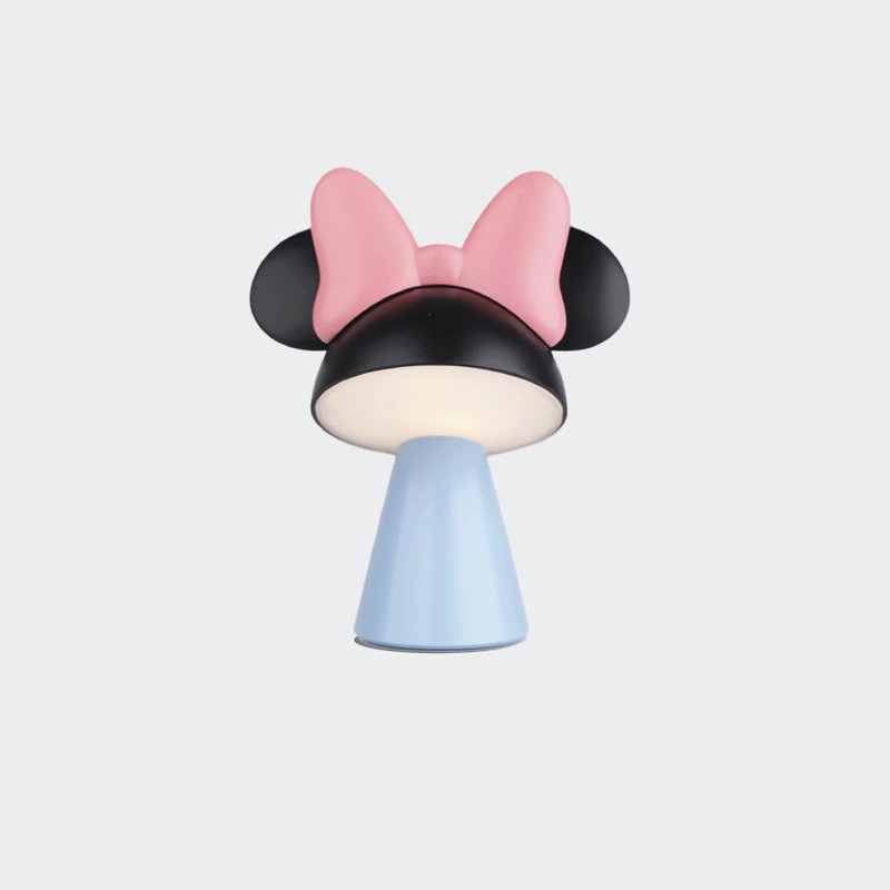 Minnie Mouse - mini  character lamp(portable lamp) - Sky blue - โคมไฟ - พลาสติก สีน้ำเงิน