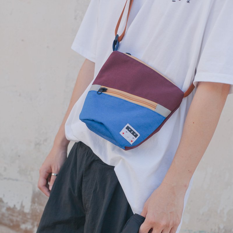 กระเป๋าสะพายข้างรุ่น Tankkie/ สีม่วง - กระเป๋าแมสเซนเจอร์ - ไนลอน หลากหลายสี