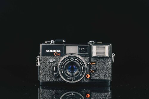 瑞克先生-底片相機專賣 Konica C35 EF #7980 #135底片相機