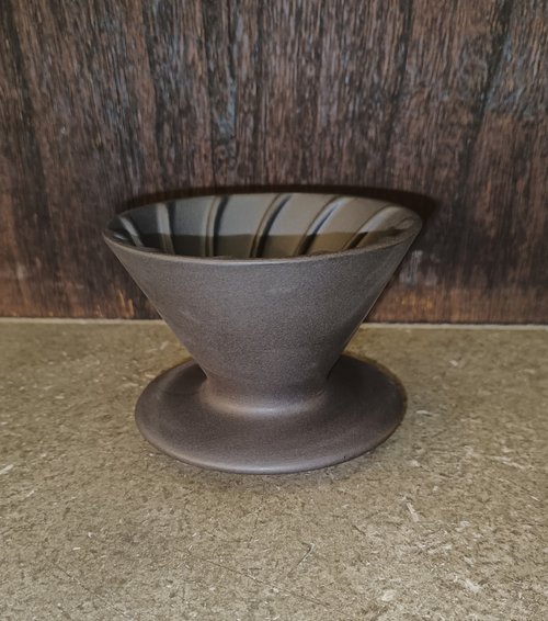玄工坊 原礦黑釉咖啡濾杯-鶯歌李玟叡