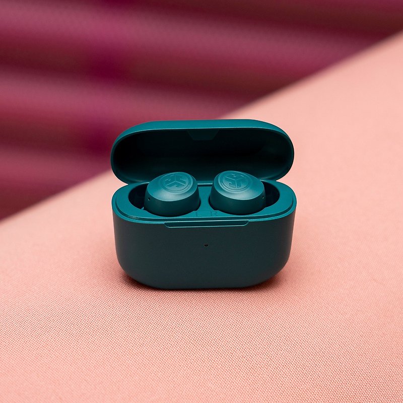 【JLab】Go Air POP True Wireless Bluetooth Headphones - Peacock Green - Headphones & Earbuds - Plastic Green