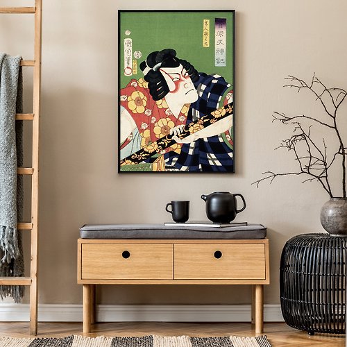 菠蘿選畫所 浮世繪 • 武者III - 日本文化/日本武士/居酒屋/日式掛畫/浮世繪