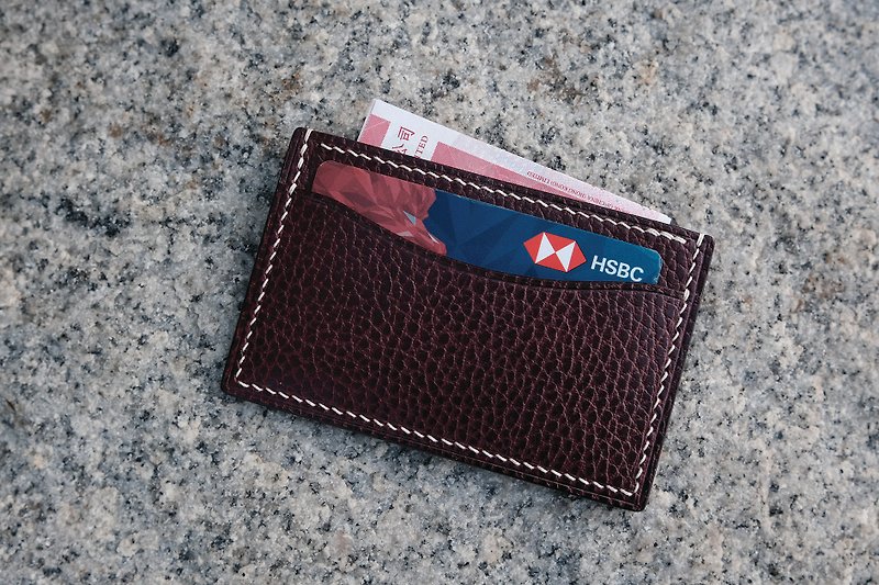 genuine leather card holder - ที่เก็บนามบัตร - หนังแท้ 