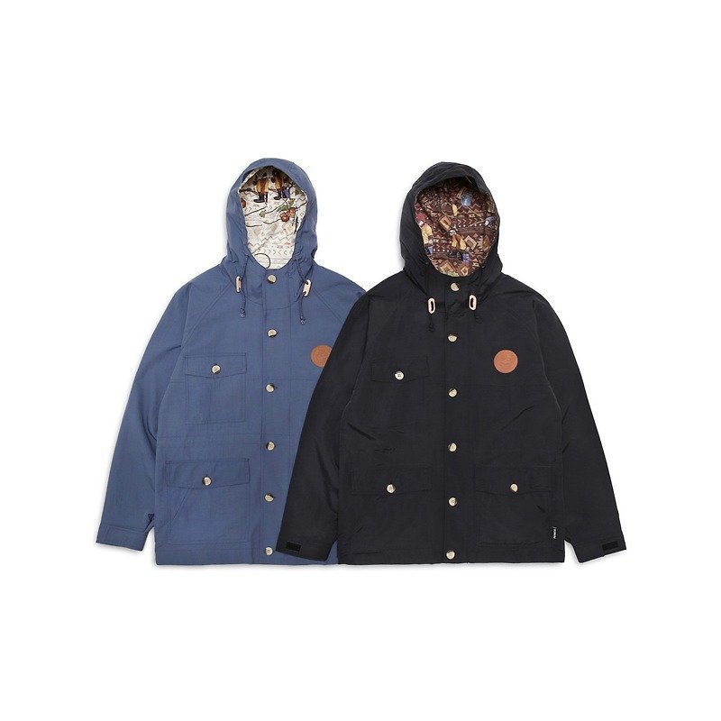 Filter017 x F5S Mountain Parka joint mountaineering jacket - เสื้อโค้ทผู้ชาย - ผ้าฝ้าย/ผ้าลินิน 