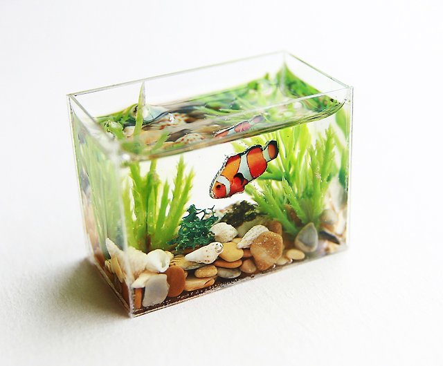 Miniature aquarium for a dollhouse 1:12. For doll House - Shop  DollhouseKristi Other - Pinkoi