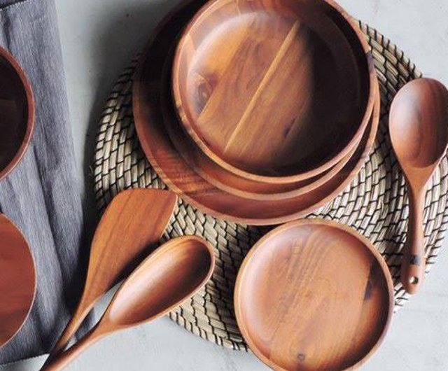 Acacia Wooden Soup Ladle