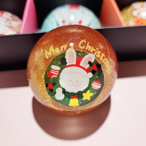 我也手作 Me Too 【藝術肥皂-聖誕兔兔款】客製•快速出貨•企業•婚禮•胺基酸皂