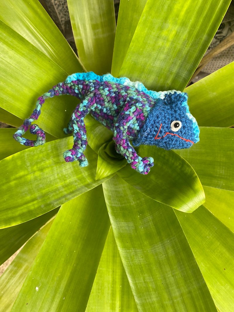 Handsome Chameleon toy - Stuffed Dolls & Figurines - Other Materials Multicolor