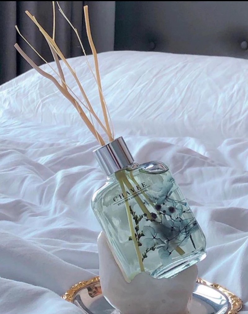 CHAVEE.VIBES:Reed Diffuser FRI.vibes scent 100ml(peppermint,eucalyptus,lav - Fragrances - Essential Oils 