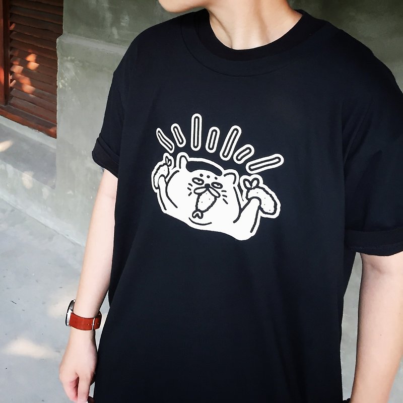 Anniversary Goro - Black Summer Short Sleeve - Unisex Hoodies & T-Shirts - Cotton & Hemp Black