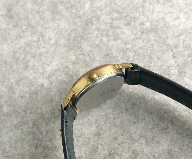 日本直送 名牌中古包 】CELINE セリーヌ 腕時計 ブラック