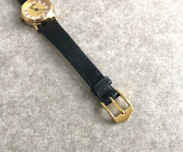 日本直送 名牌中古包 】CELINE セリーヌ 腕時計 ブラック