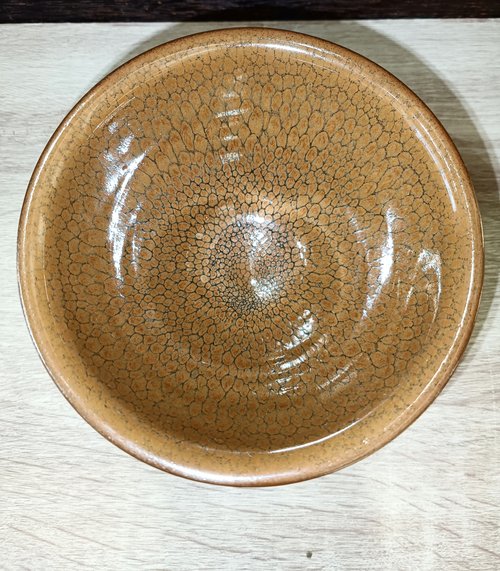 玄工坊 鷓鴣斑油滴天目茶碗-鶯歌陶藝家李玟叡