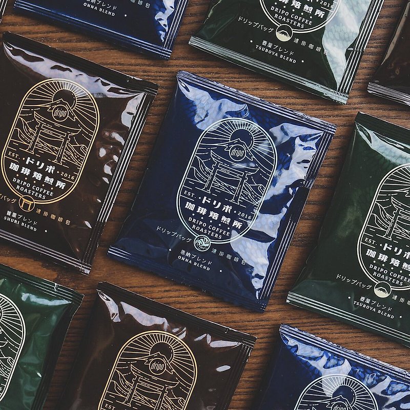 [香港初発売] DRIPO Coffee Roasters Filter Coffee Packs | Shuri Blending - 20 Packs - コーヒー - 寄せ植え・花 
