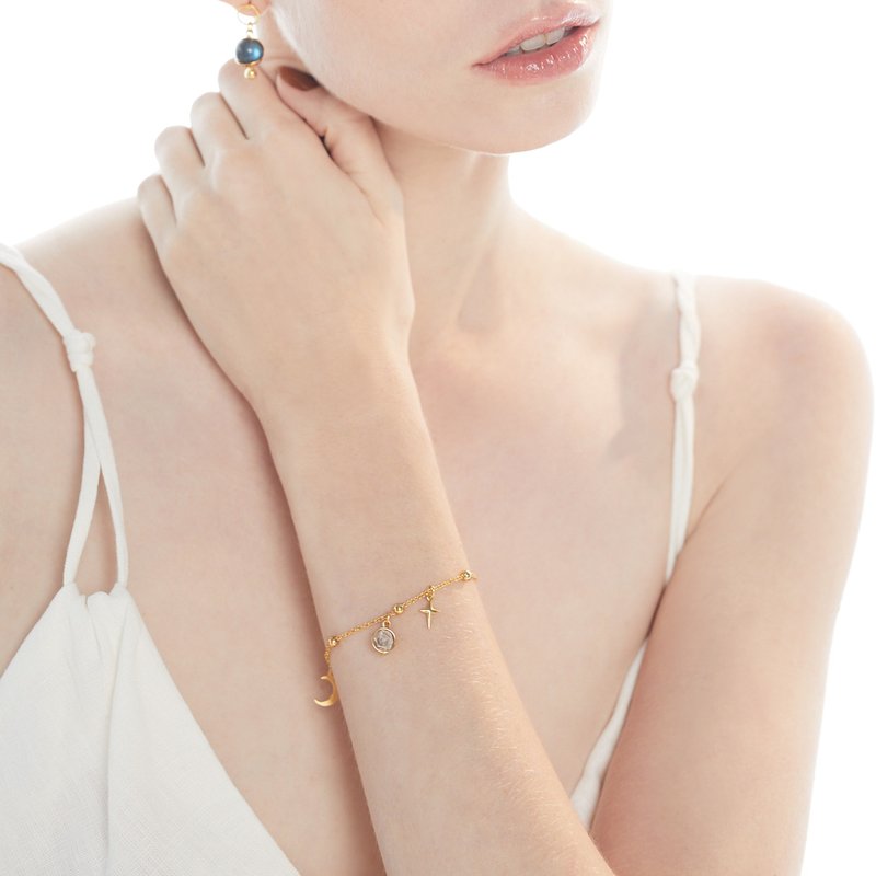 LUNAR  the love of luna bracelet - สร้อยข้อมือ - ทองแดงทองเหลือง 