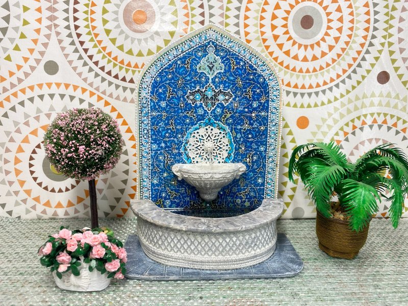 DIGITAL DOWNLOAD FOR PRINT. Fountain wall. Two sizes. - 其他數位設計 - 其他材質 