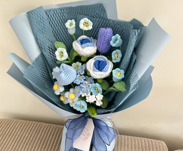 フラワーアレンジメントについて│オーダーメイドニットブーケ