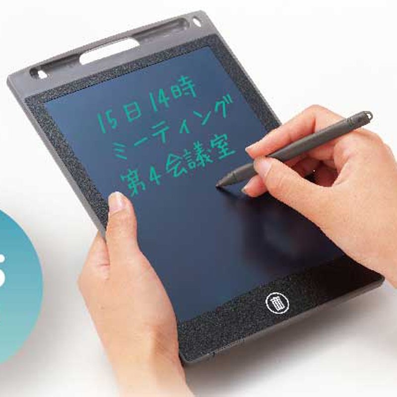 Electronic memo pad 8.5 in Writing board Writing and erasing board - สมุดบันทึก/สมุดปฏิทิน - พลาสติก สีดำ