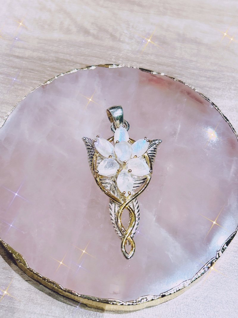 Angel wing elf queen - สร้อยคอ - เงินแท้ สีใส