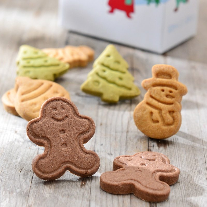 Magpie. Christmas limited ~ Christmas shape cookies group - Handmade Cookies - Fresh Ingredients Blue
