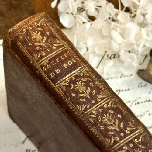 【フランス古書】 50421-18世紀フランスの希少本 - ショップ JSVS-Antique Shop 本