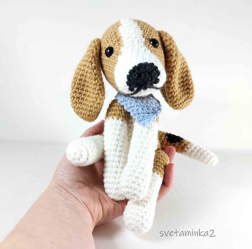 svetaminka2 Beagle Crochet Pattern Amigurumi Beagle Pattern Crochet Dog Pattern Puppy