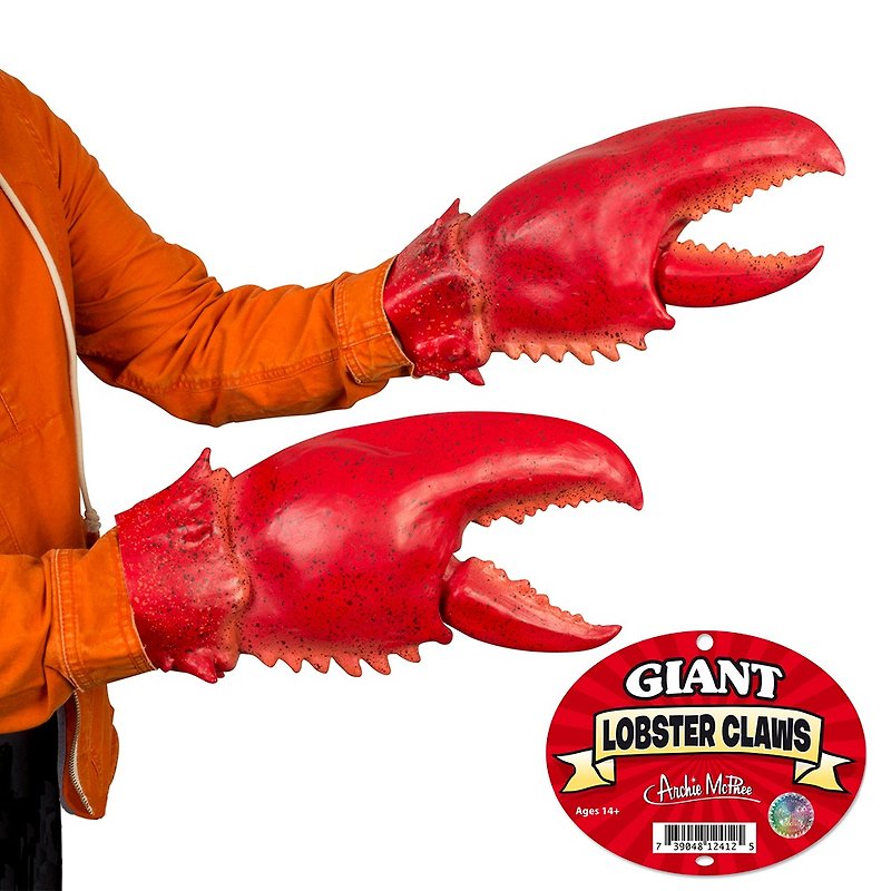 /Archie McPhee/ Attacking Lobster Hand - Other - Rubber 