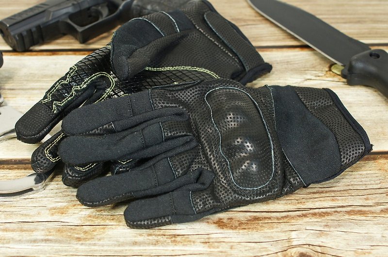 J-TECH│Explosion-proof, fire-proof and blade-resistant gloves│Riding, shooting and mountaineering training│Touch screen - Gloves & Mittens - Other Materials Black