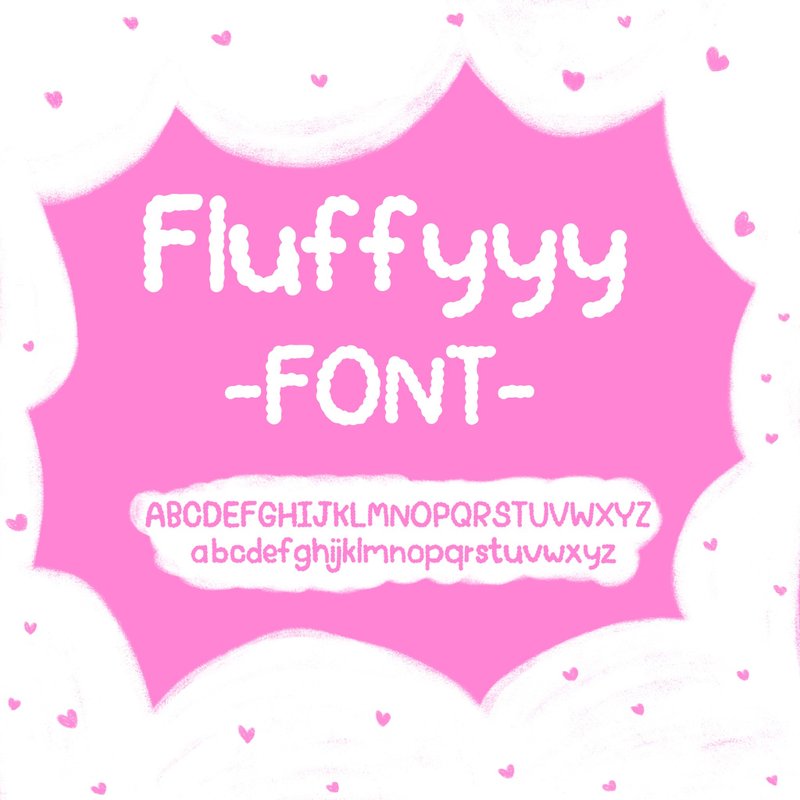 手書きフォント、ふわふわフォント、クラウドフォント - フォント - その他の素材 