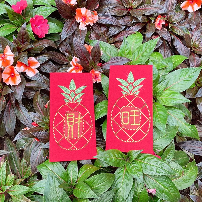 【GFSD】璀璨萬用紅包袋-【大好運系列-好運旺旺來  二入一組】 - 紅包袋/春聯 - 紙 紅色