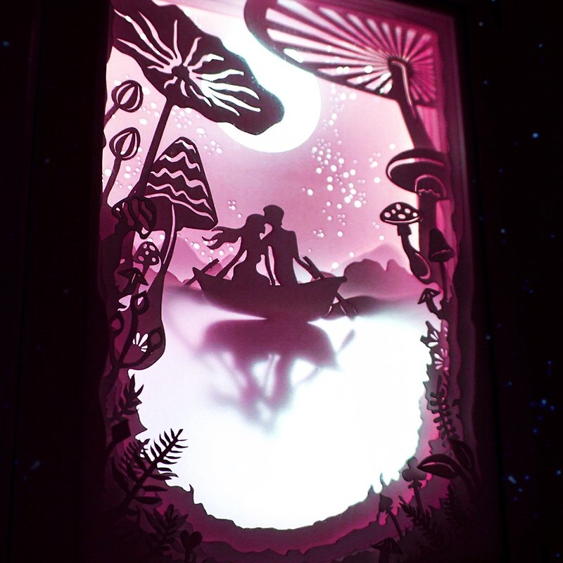 | Night lamp | Story planet | Secret forest | - โคมไฟ - กระดาษ หลากหลายสี