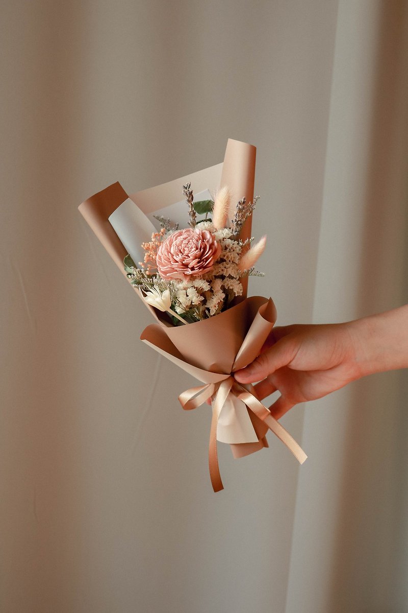 - Milky scent - Essential oil diffuser small bouquet Sola flower uncarved dried flower graduation bouquet - Dried Flowers & Bouquets - Plants & Flowers Multicolor