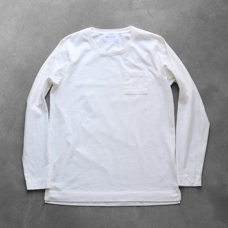 HUIS × yohaku plain cotton cut white · white size 3 - เสื้อผู้หญิง - ผ้าฝ้าย/ผ้าลินิน ขาว