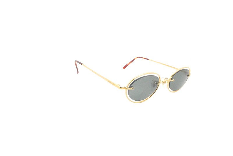 renoma T21-9402 col 3B Japan 90s Vintage Sunglasses - แว่นกันแดด - โลหะ สีทอง