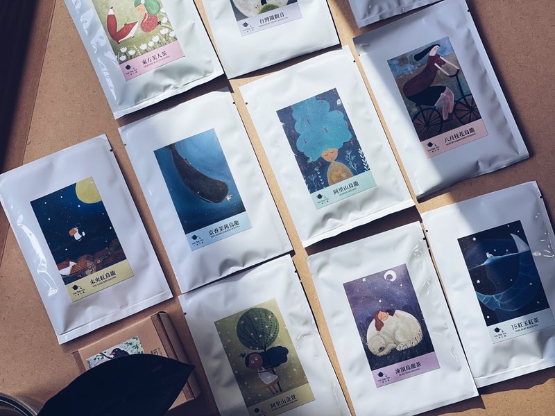 原葉耳掛式沖泡茶包 | 每包50元 ( 東方美人茶80元) - 茶葉/茶包/水果茶 - 新鮮食材 白色