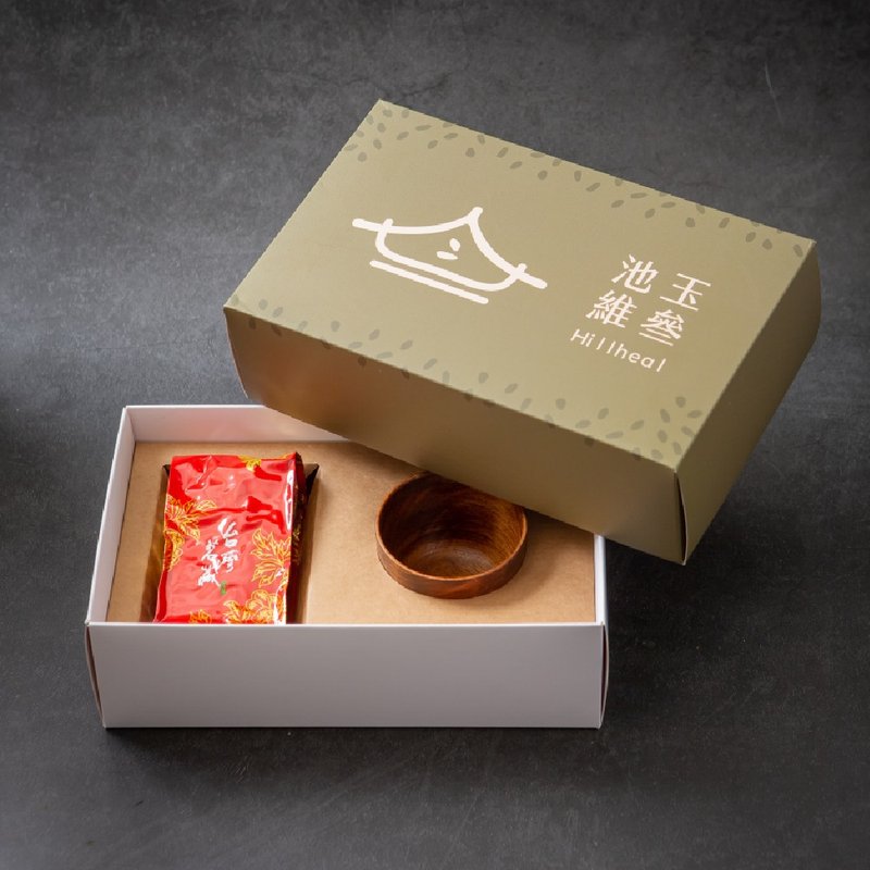 Ruby tea tasting set [Ruby black tea/tea tasting lacquer cup] - Tea - Other Materials Green