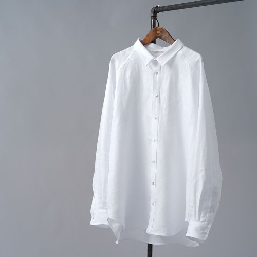 美品　wafu. フランス産リネン100% 白トップス M 美品 wafu. フランス産リネン100% 白トップス M - メルカリ