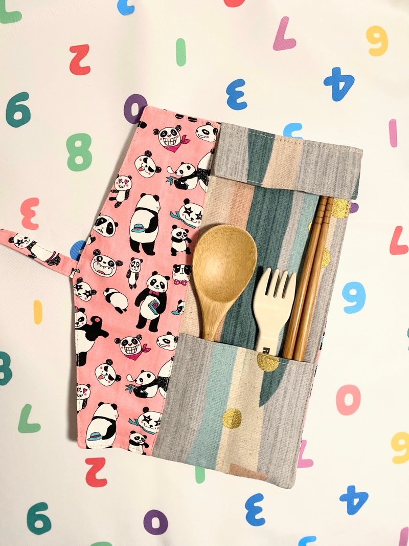 環保餐具袋/餐具收納袋 - 其他 - 棉．麻 