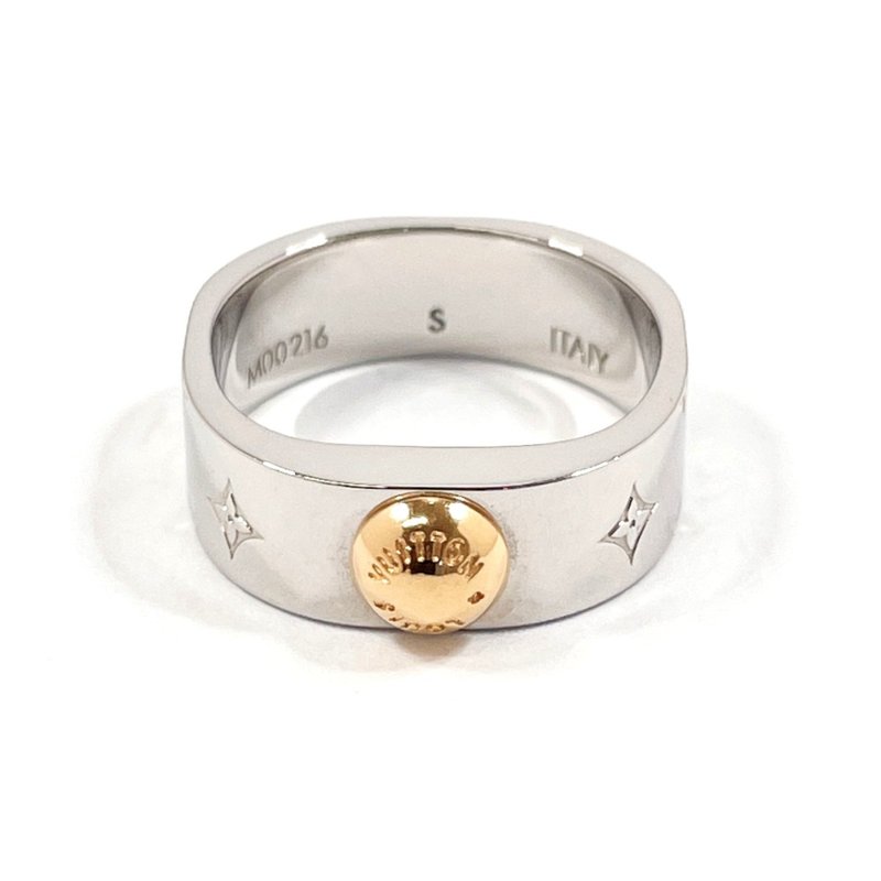 Size 10.5 Louis Vuitton Ring M00216 Nanogram Metal Silver - แหวนทั่วไป - เครื่องประดับ สีเงิน