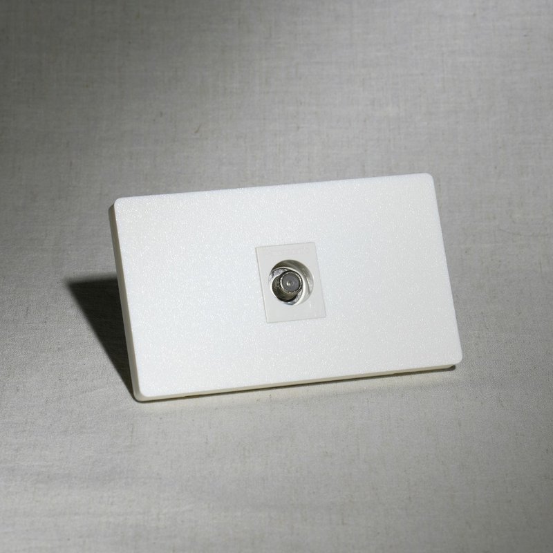 網路/電話/電視一連一個用蓋板 國際牌星光改裝面板 【原創商品】 - 其他 - 其他材質 白色