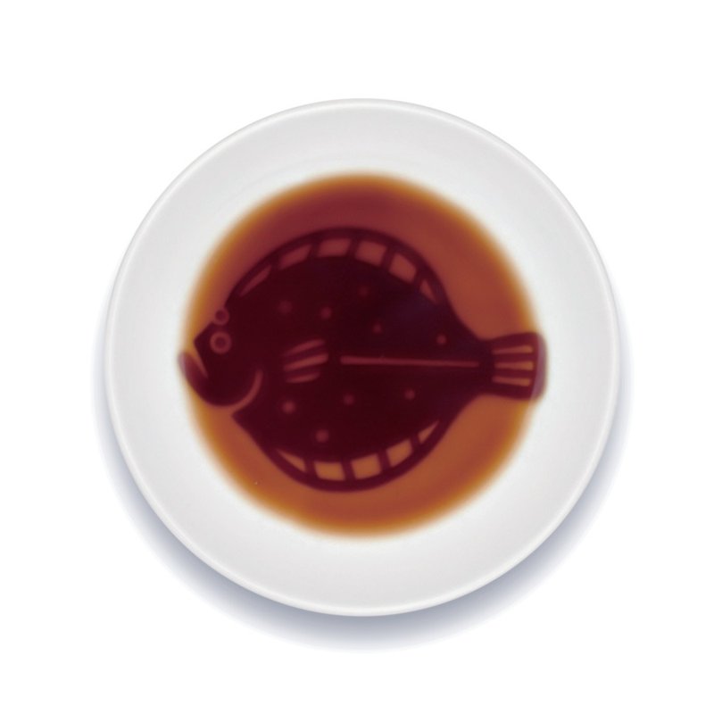 Layered sauce dish-flounder
