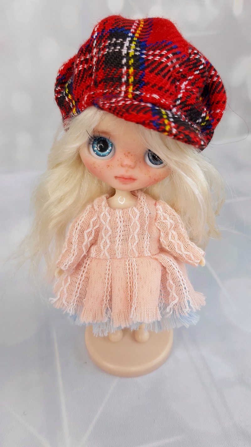 doll hat - Other - Cotton & Hemp Red