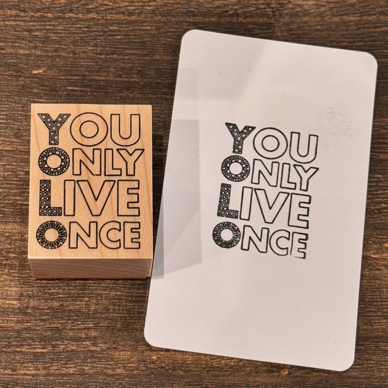 YOLO Rubberstamp - Stamps & Stamp Pads - Rubber 