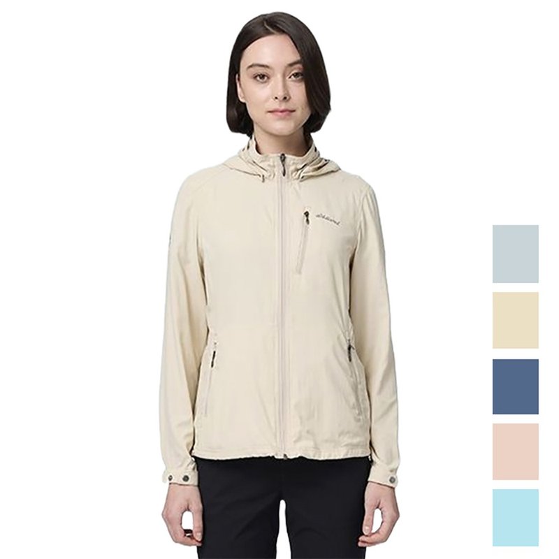 [Wildland] Elastic, breathable, anti-UV light jacket for women 0B21907 - เสื้อแจ็คเก็ต - เส้นใยสังเคราะห์ หลากหลายสี