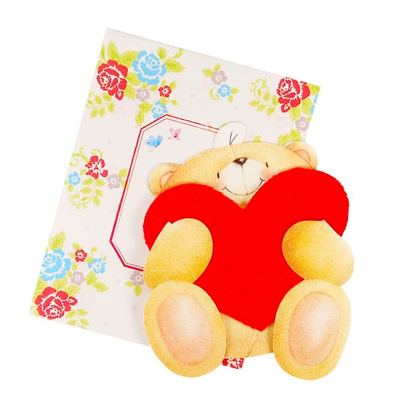 The love in my heart is so great [Hallmark pop-up card sweet words] - Cards & Postcards - Paper Red