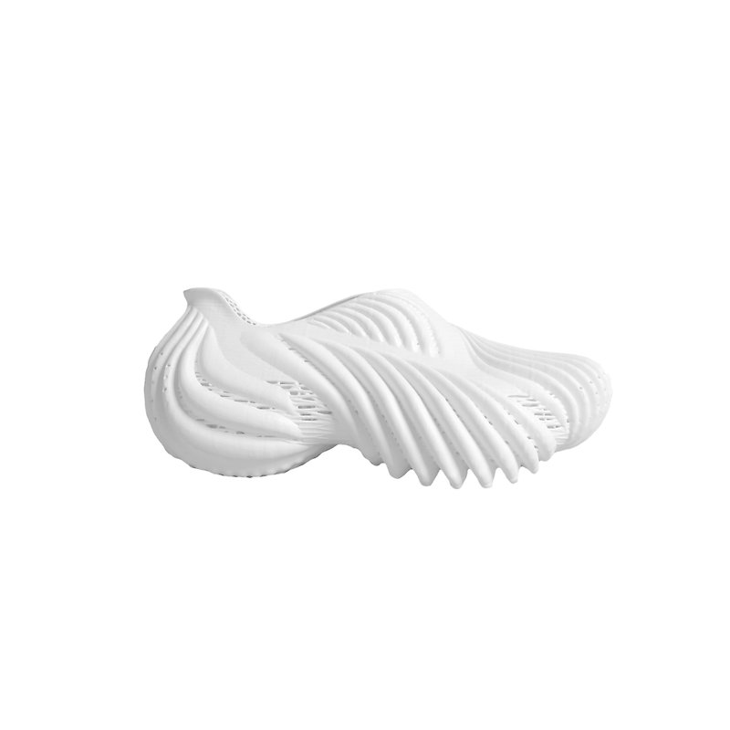 | ARMIS LOW+ White 3D printing shoes | - รองเท้าลำลองผู้ชาย - พลาสติก ขาว