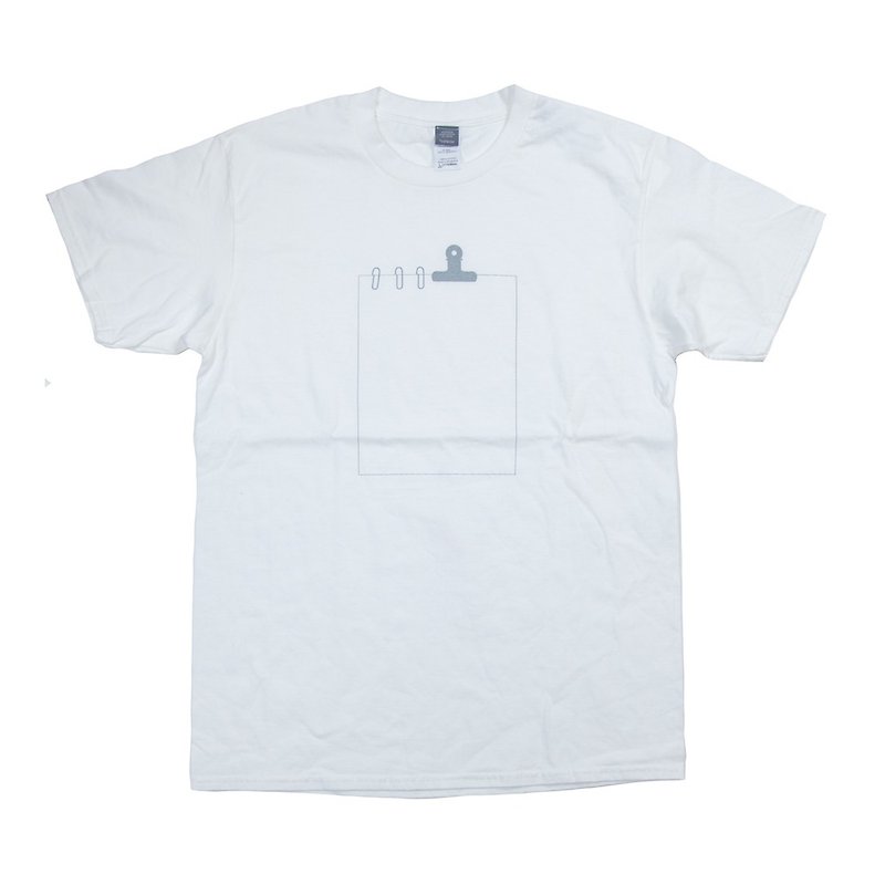 Clip document Unisex XXL ~ XXXL size Tcollector - Unisex Hoodies & T-Shirts - Cotton & Hemp White