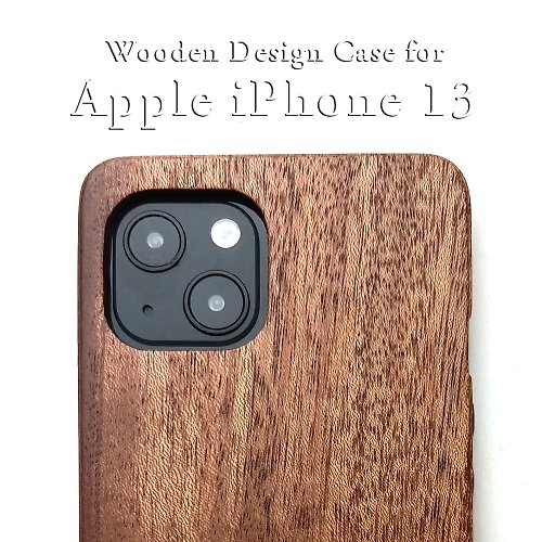 Wood & Leather Goods LIFE 【受注生産】実績と安心サポート iPhone 13 専用特注木製ケース