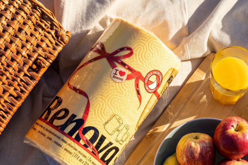 Renova kitchen paper towel-yellow - เครื่องครัว - กระดาษ สีเหลือง